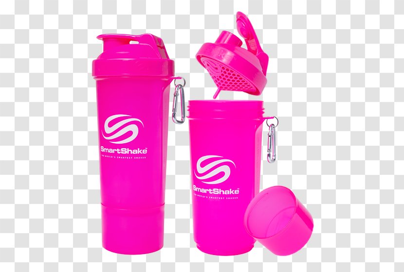 SmartShake Slim Shaker Cup Smart Shake 20 Oz Bodybuilding Supplement Cocktail Shakers - Smartshake - Pink Transparent PNG