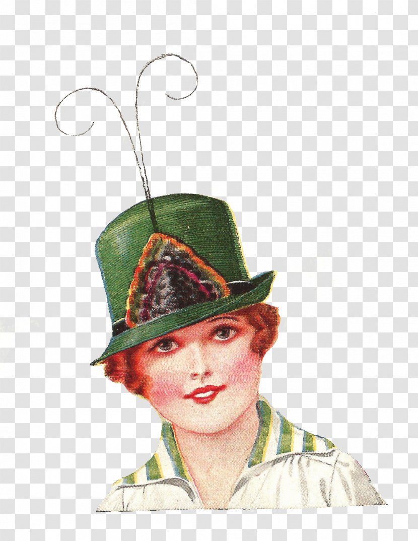Hat Vintage Clothing Fashion Illustration Clip Art - Cowboy - Pattern Transparent PNG