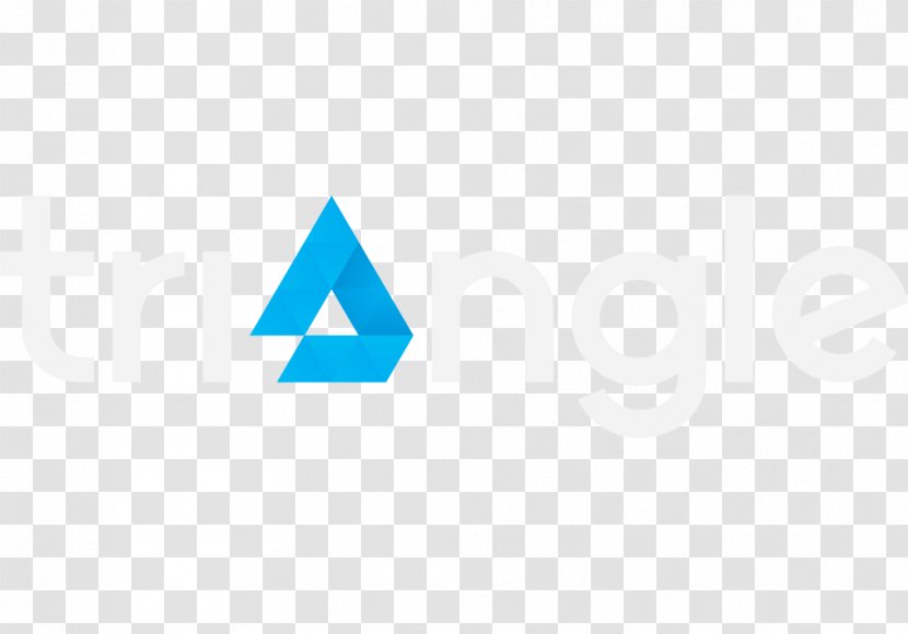 Logo Brand Line Angle - Azure Transparent PNG