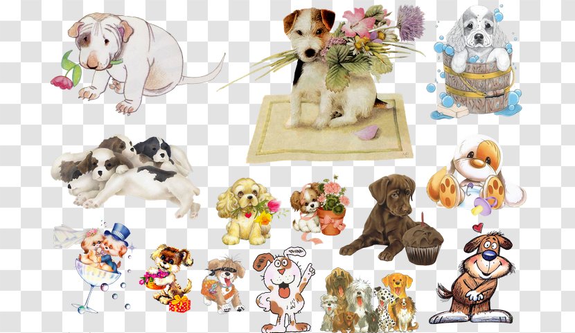Puppy Dog Breed Drawing - Animal Figure Transparent PNG