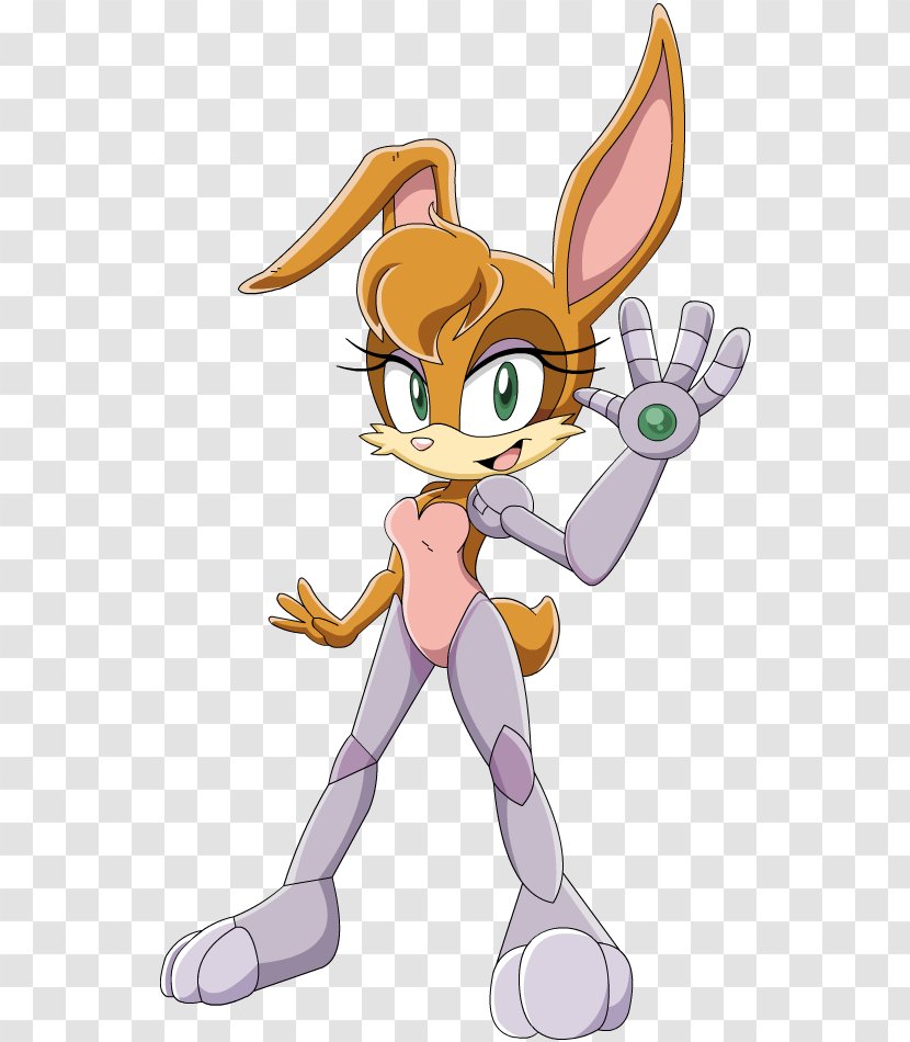 Tails Sonic Forces Princess Sally Acorn Chaos Bunnie Rabbot - Cartoon - Tree Transparent PNG