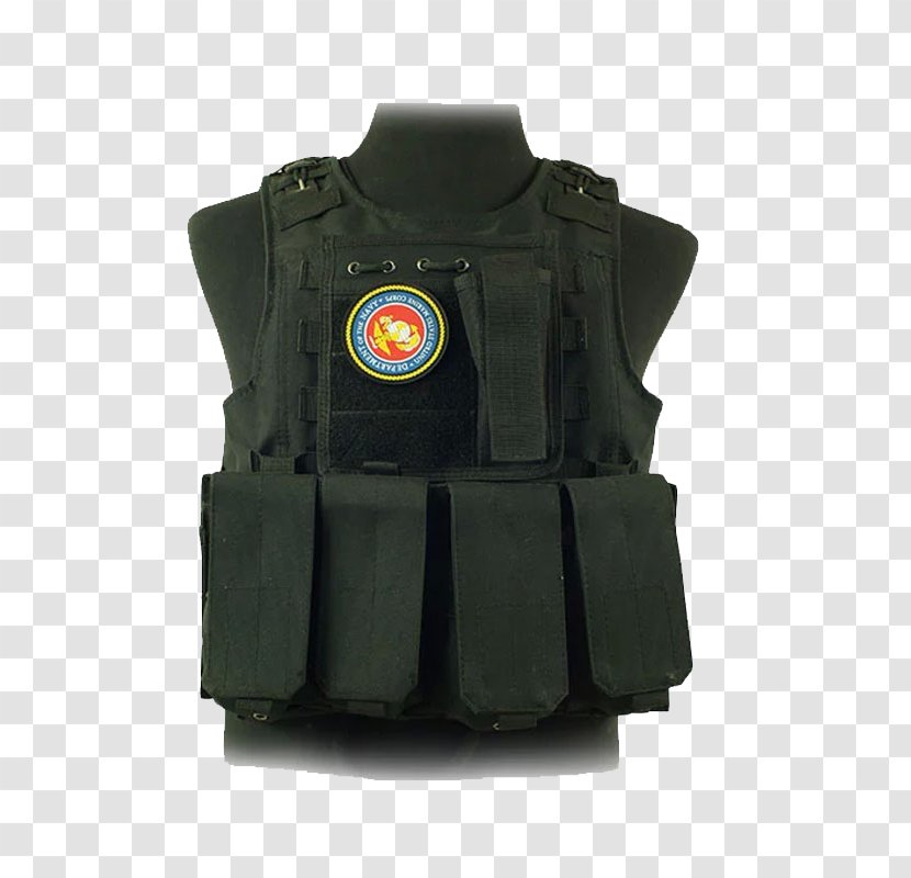 Bulletproof Vest Body Armor Download - Police Officer - Army Fans Transparent PNG