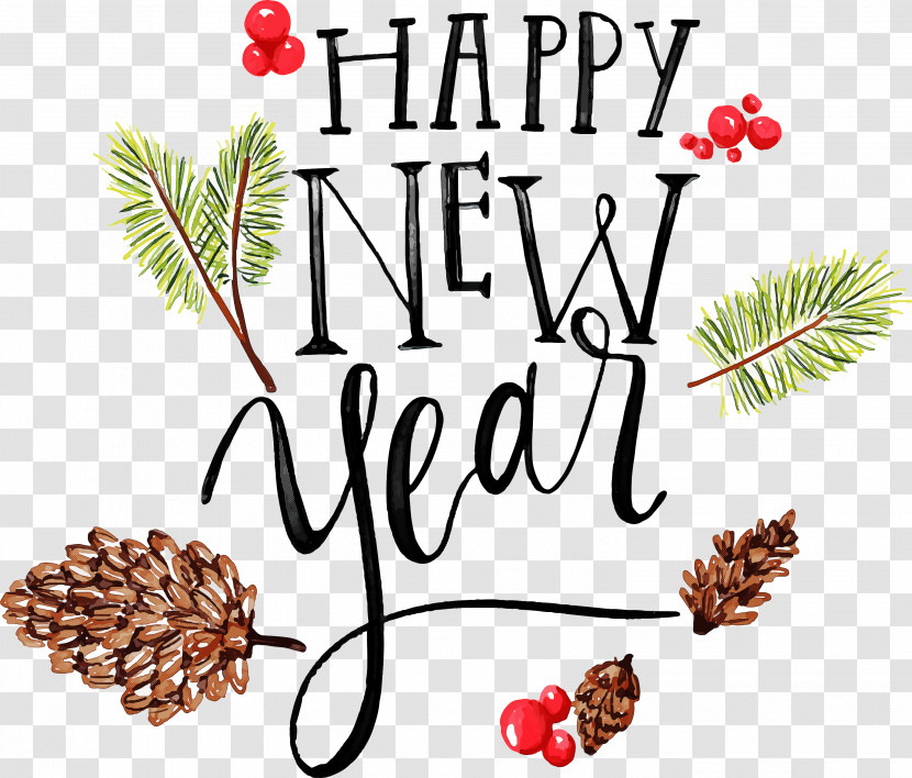 Happy New Year New Year Transparent PNG