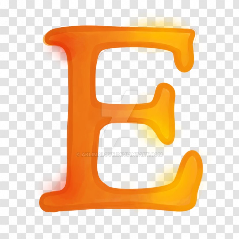 Plastic Font - Orange - Design Transparent PNG