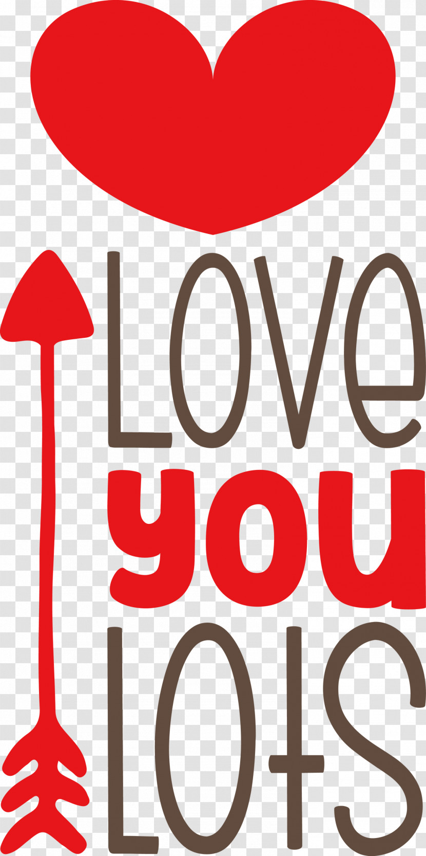 Love You Lots Valentines Day Valentine Transparent PNG