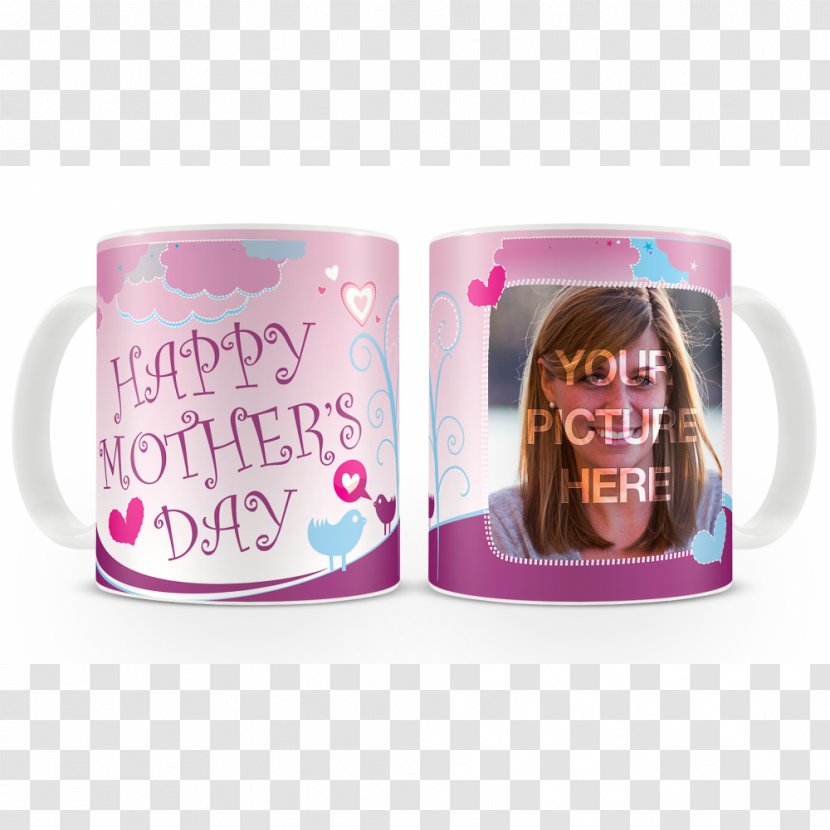 Mug Pink M Cup RTV - Happy Mothers' Day Transparent PNG