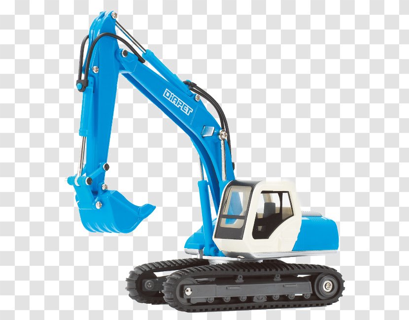 Amazon.com Komatsu Limited Excavator Agatsuma Die-cast Toy - Blue Shovel Car Transparent PNG