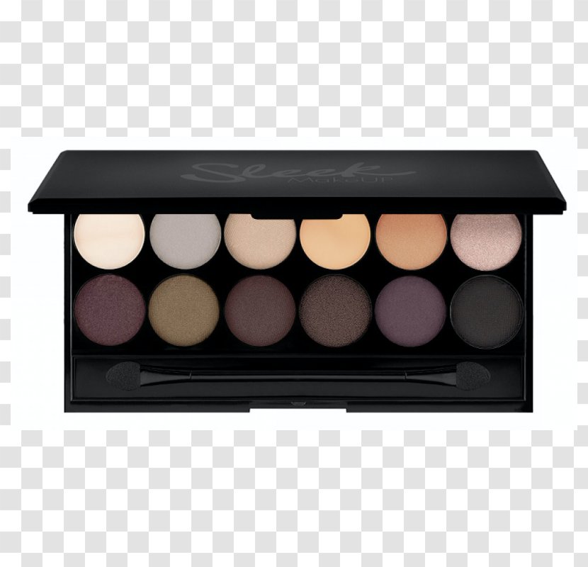 Eye Shadow Cosmetics Color Palette - Makeup - Sleek Transparent PNG