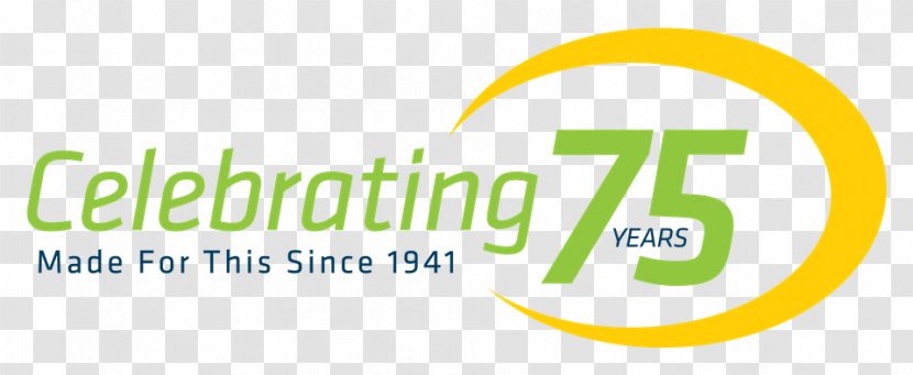 Logo Brand Oberhof Product Design Green - 75 Anniversary Transparent PNG