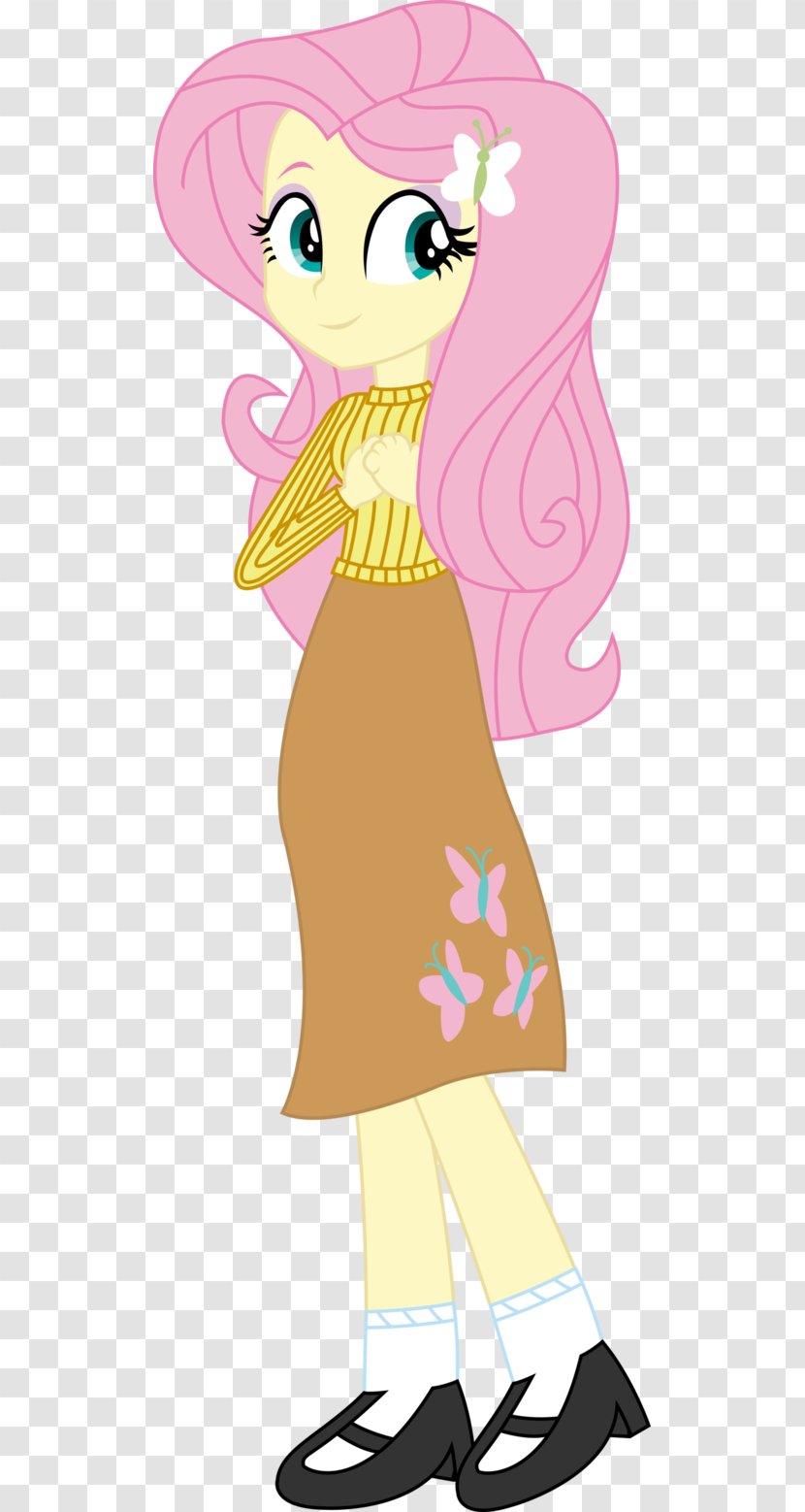 Fluttershy Pinkie Pie Rarity Equestria Clothing - Silhouette - Casual Vector Transparent PNG