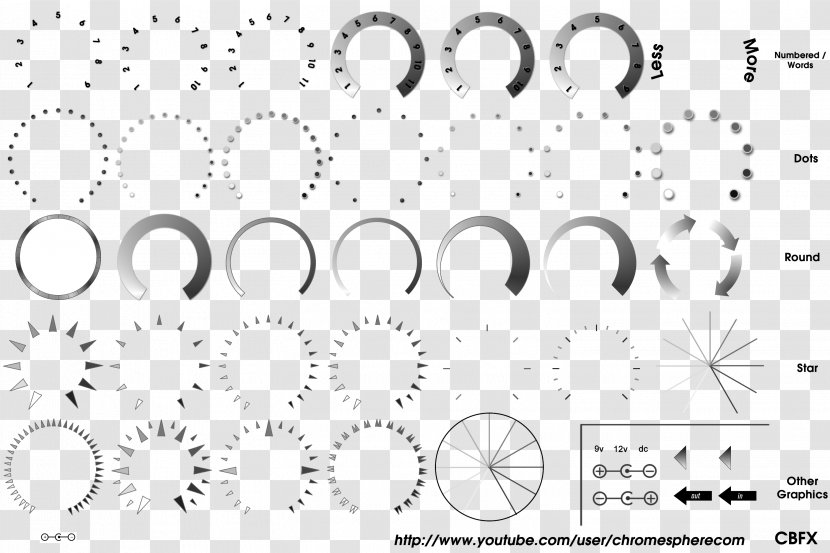 Control Knob Graphic Design - Symmetry - Zen Transparent PNG