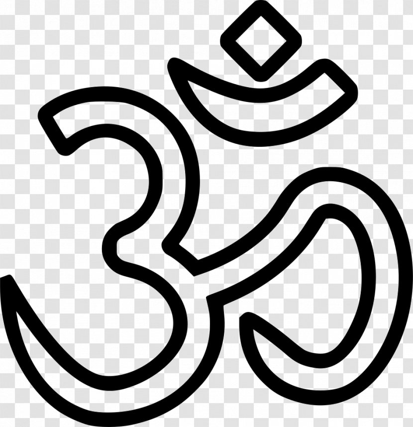 Hinduism - Line Art - Blackandwhite Transparent PNG