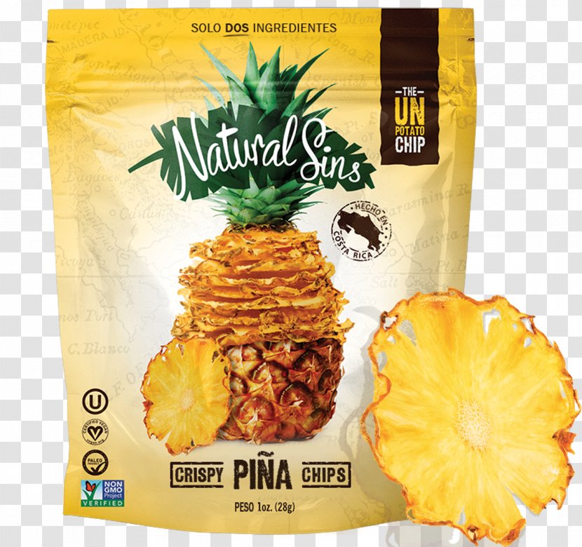 Juice French Fries Vegetarian Cuisine Potato Chip Pineapple - Dried Fruit Transparent PNG