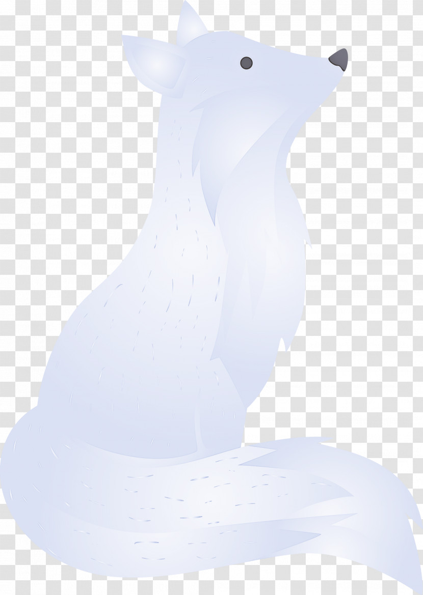 White Animal Figure Figurine Transparent PNG