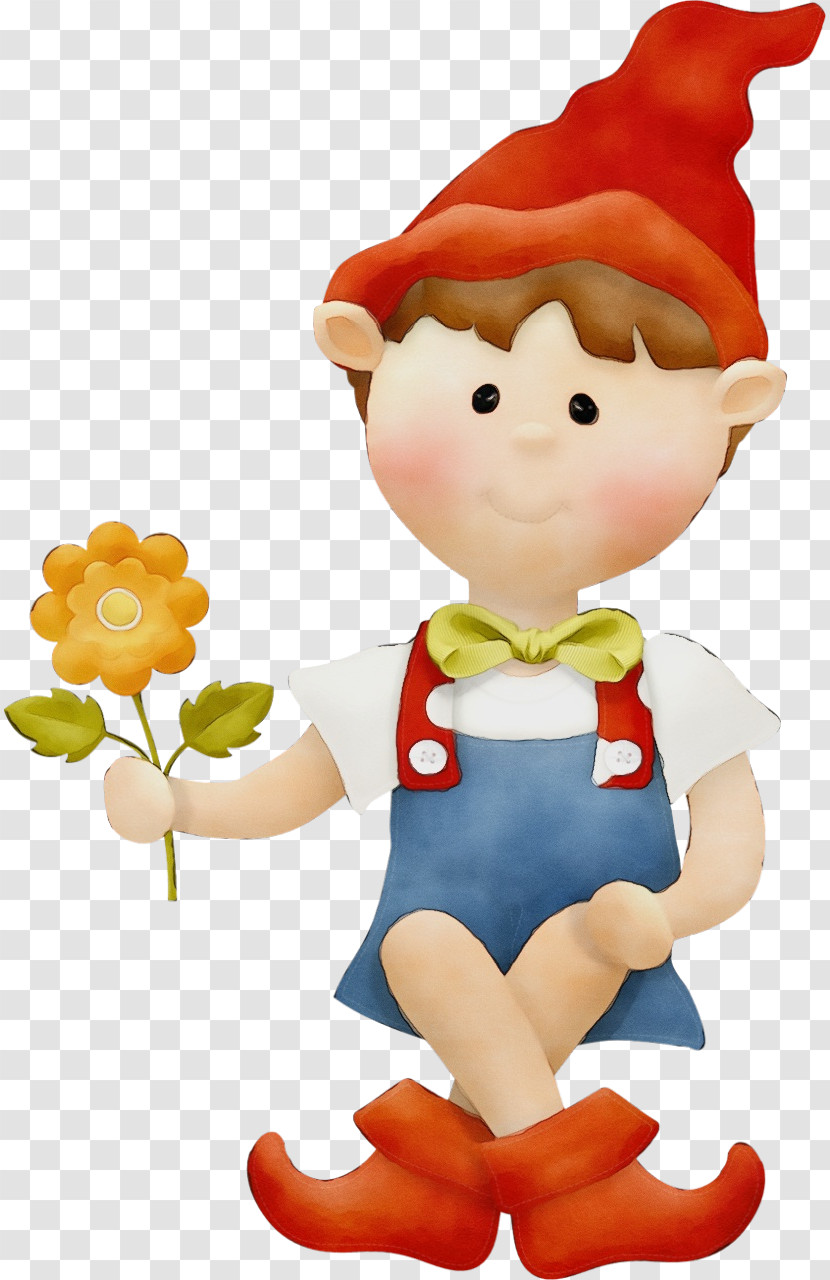 Cartoon Character Figurine Transparent PNG