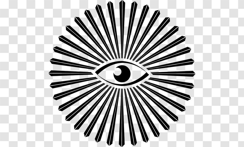 Eye Of Providence Clip Art - Logo - Freemasonry Clipart Transparent PNG