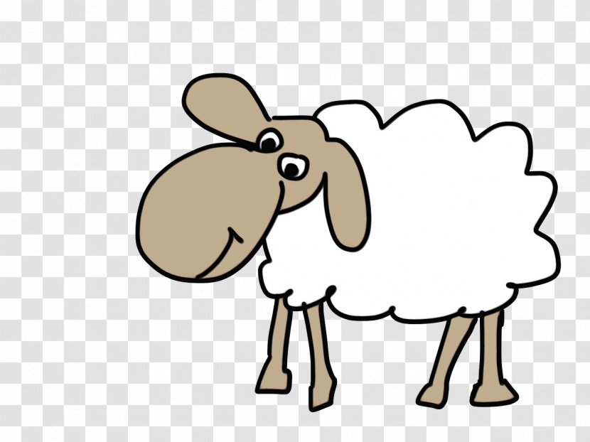 Clip Art Image Free Content Blackhead Persian Sheep - Cartoon - Animated Transparent PNG