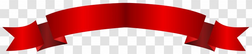 Web Banner Ribbon - Red - Long Transparent Clip Art Image Transparent PNG
