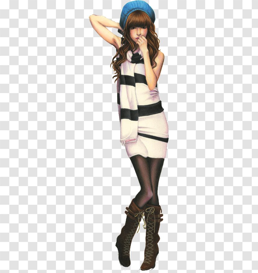 Fashion Model Work Of Art Transparent PNG