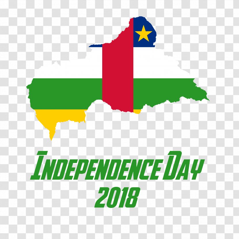 Independence Day Central African Republic. - Area - National Flag Transparent PNG