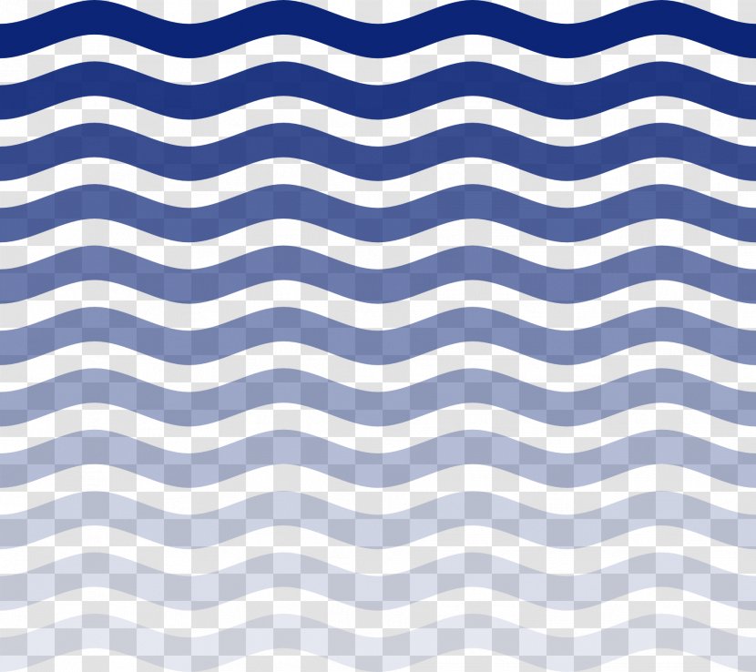 Wind Wave Euclidean Vector Pattern - Purple - Blue Water Waves Transparent PNG