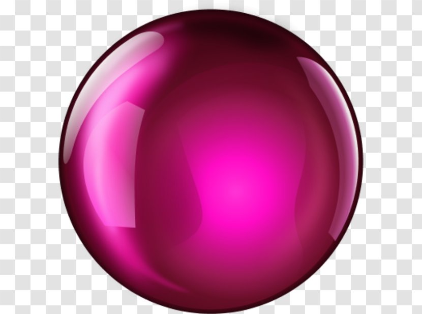 Sphere Clip Art - Red - Glossy Orb Cliparts Transparent PNG