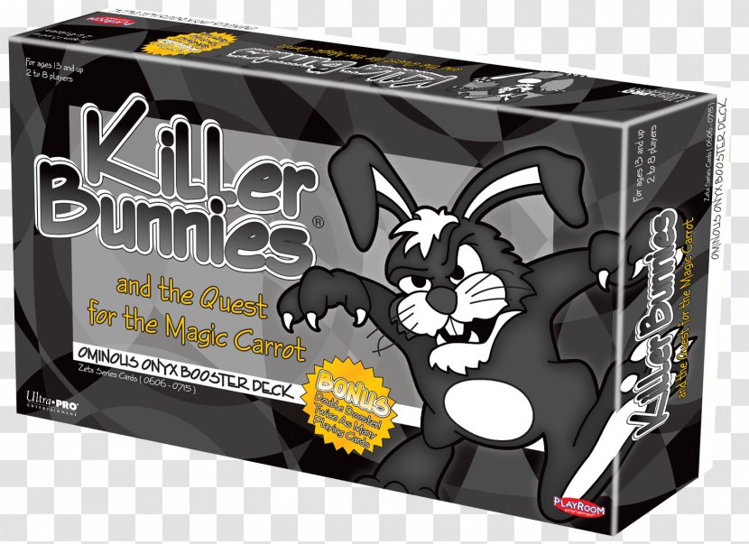 Killer Bunnies And The Quest For Magic Carrot Fluxx Set Booster Game - Card - Wheaton's Transparent PNG