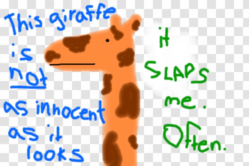 Giraffe Wildlife Snout Line Clip Art - Animal Figure Transparent PNG