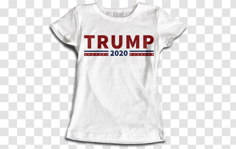 T-shirt Top United States Spreadshirt - Sleeve - Trump 2020 Transparent PNG