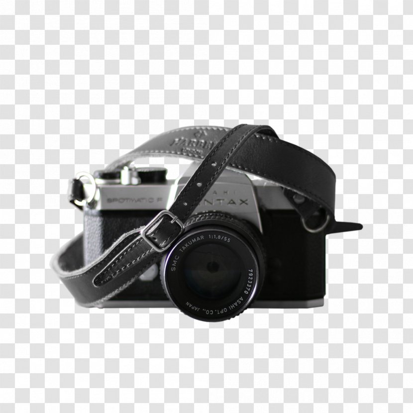 Strap Camera Lens Digital Cameras Leather - Accessories Transparent PNG