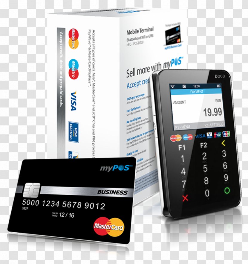 Payment Terminal Contactless Point Of Sale Bank - Credit - Mobile Transparent PNG