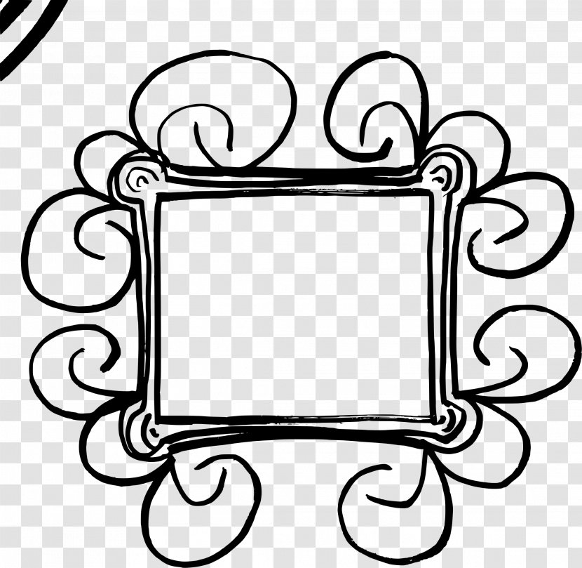 Line Art Drawing Black And White Clip - Page Transparent PNG
