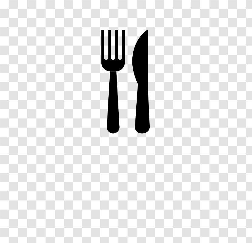 Spoon Fork Logo Font - Kitchen Utensil Transparent PNG