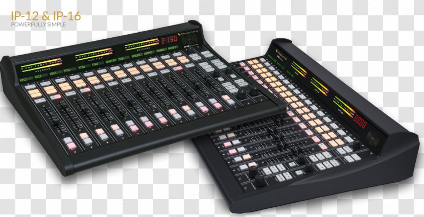 Audio Mixers Broadcasting IP Address Sound Microphone - Ip - Wheatstone Broadcast Console Transparent PNG