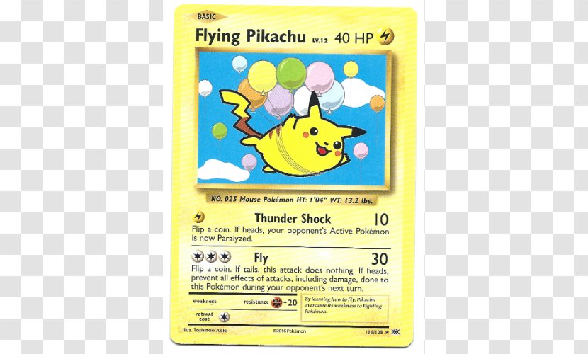 Pikachu Pokémon Sun And Moon X Y Trading Card Game - Collectable Cards Transparent PNG