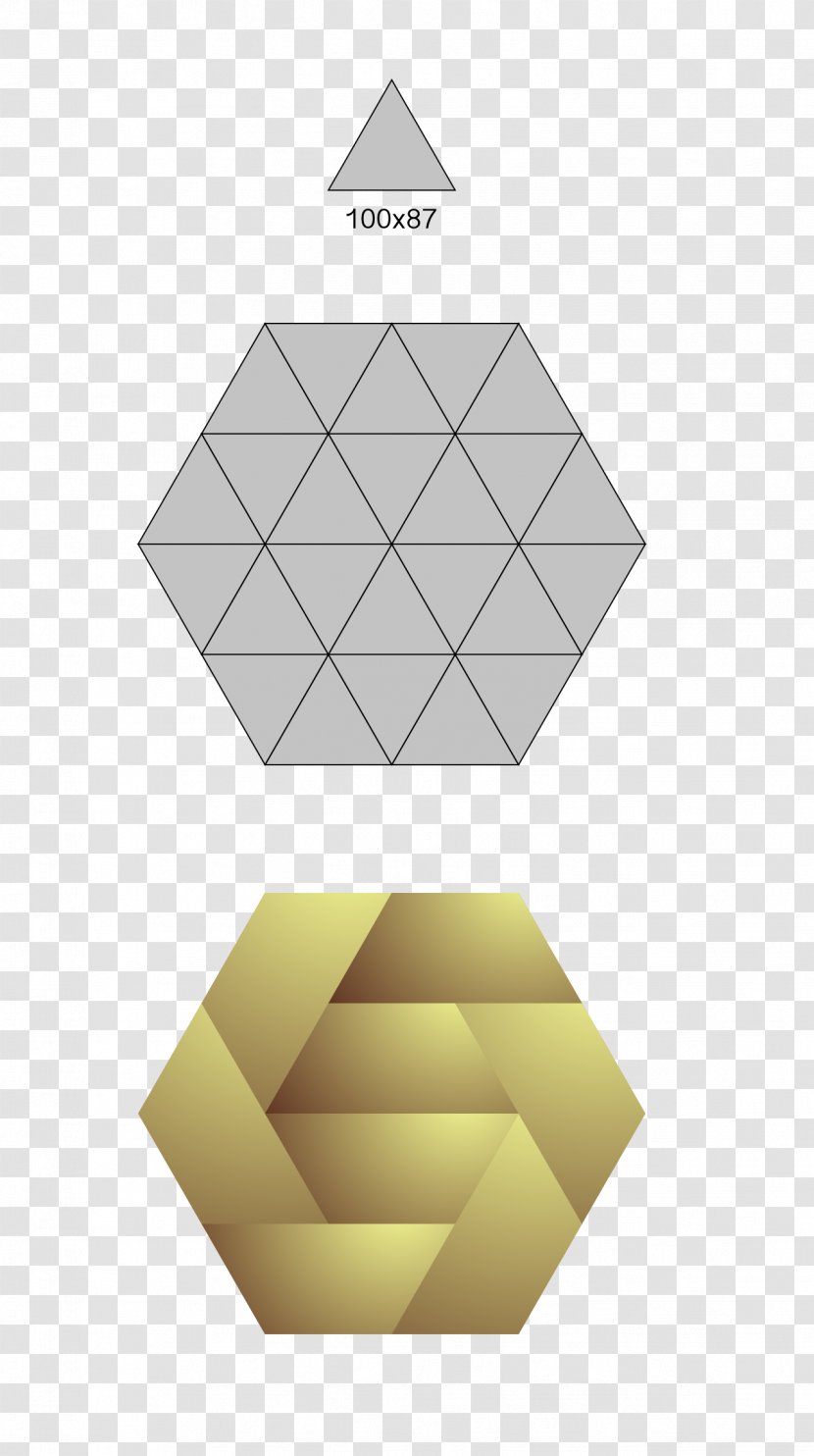 Polygon Equilateral Triangle Hexagon - Trapezoidal Transparent PNG