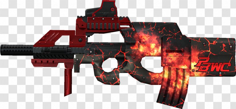 Point Blank FN P90 Weapon Garena Firearm - Tree Transparent PNG