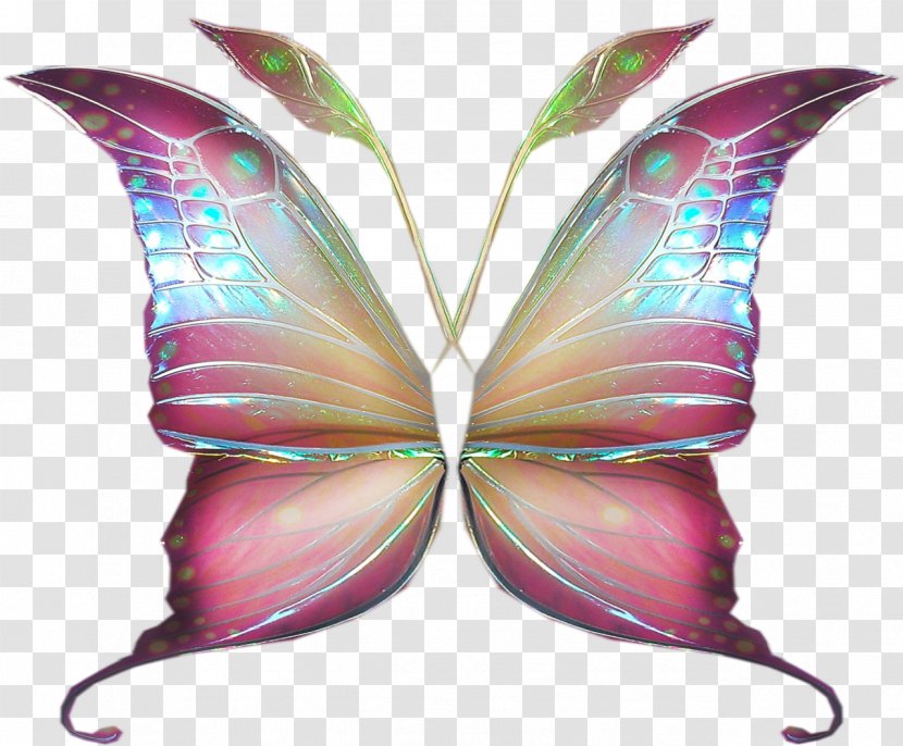 Symmetry Purple Fairy - Butterflies Float Transparent PNG