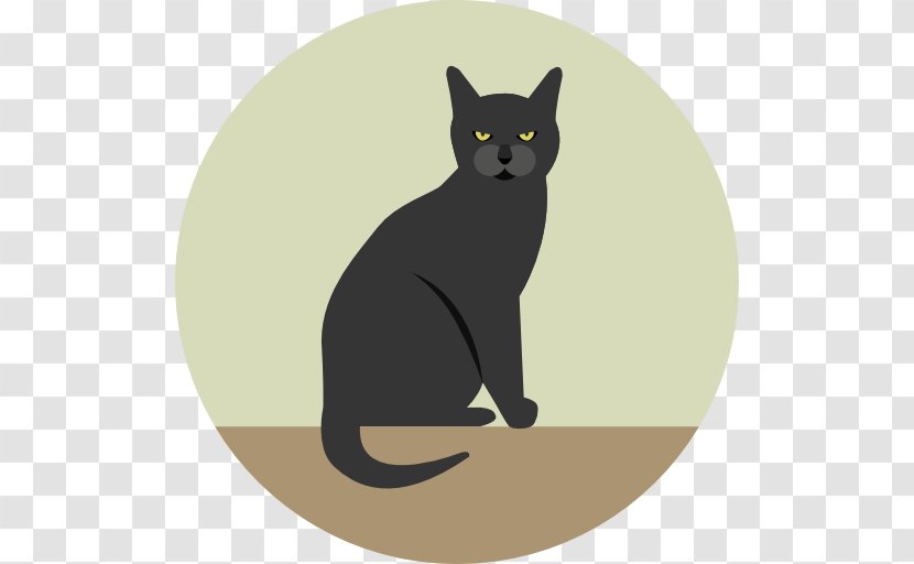 Black Cat YouTube Kitten Transparent PNG