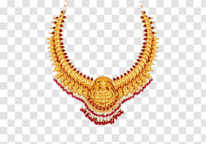 Earring Jewellery Necklace Jewelry Design Gold - Chain Transparent PNG