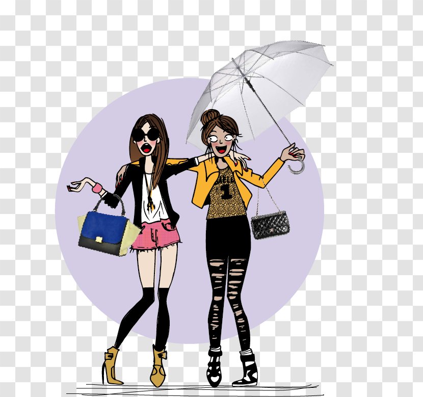 Illustration Cartoon Human Behavior Clothing Accessories Character - Fashion - Actions Flyer Transparent PNG
