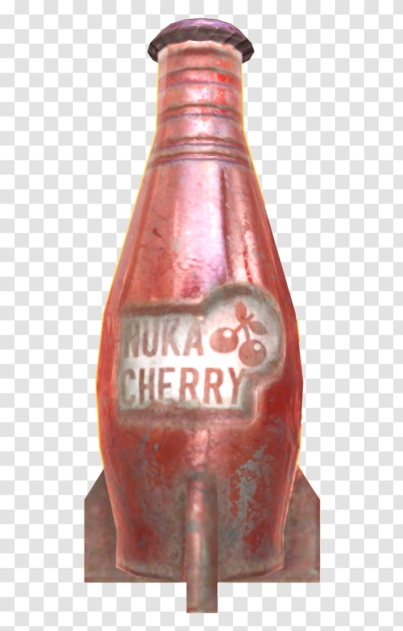 Fallout 4 The Vault Wiki Glass Bottle - Nuka Cola Transparent PNG