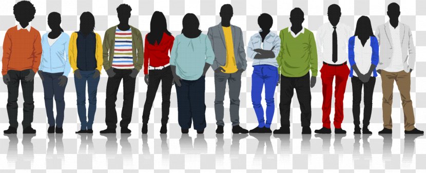 Group Of People Background - Organization - Queue Area Transparent PNG