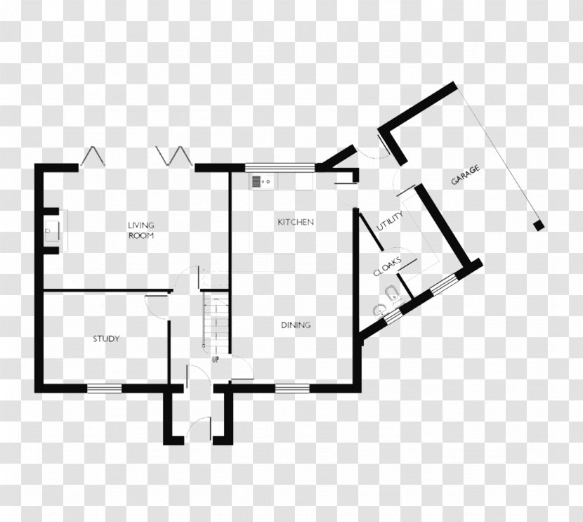 Floor Plan Paper Line - Number - Ground Transparent PNG