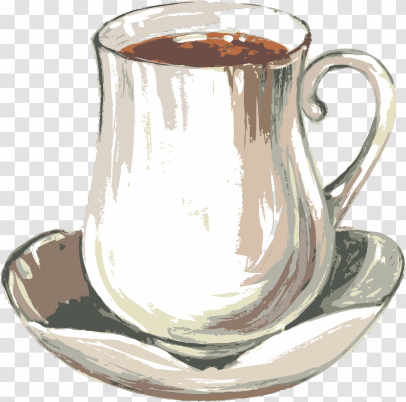 Coffee Cup Teacup Kefir Saucer - Teapot - Mug Transparent PNG