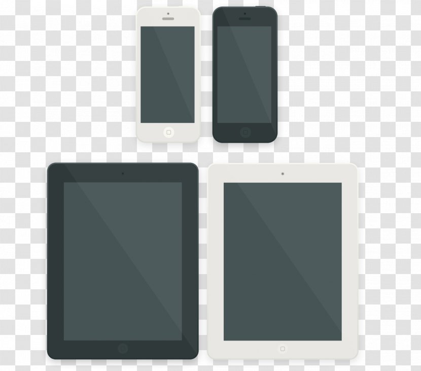 Electronics Gadget Pattern - Electronic Device - Apple Tablet Phone Psd Material Transparent PNG