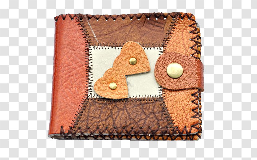 Wallet Leather Handbag Clip Art - Love Pattern Short Paragraph Transparent PNG