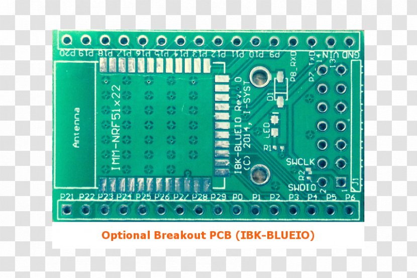 Microcontroller Breadboard Computer Hardware Programmer Electronics - Electronic Engineering - Bluetooth Low Energy Transparent PNG