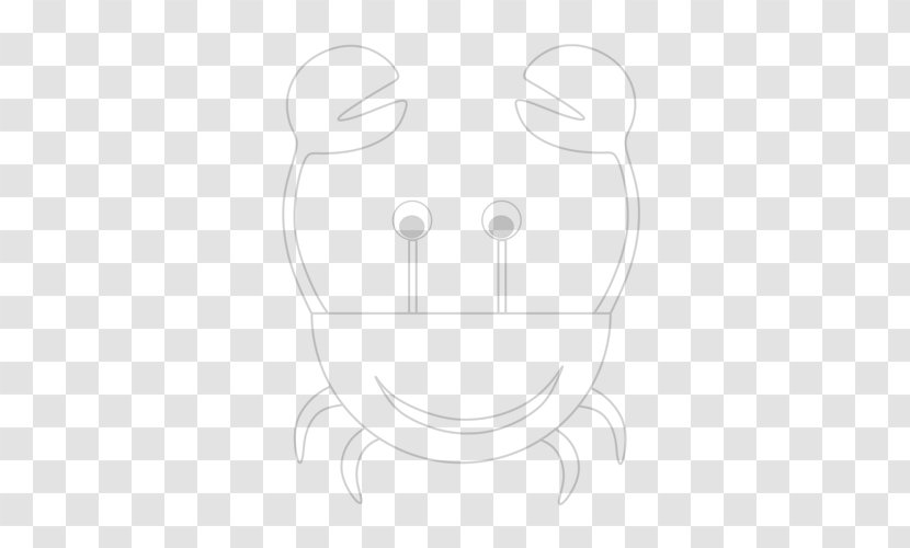 White Line Art Clip - Geometric Shapes Transparent PNG