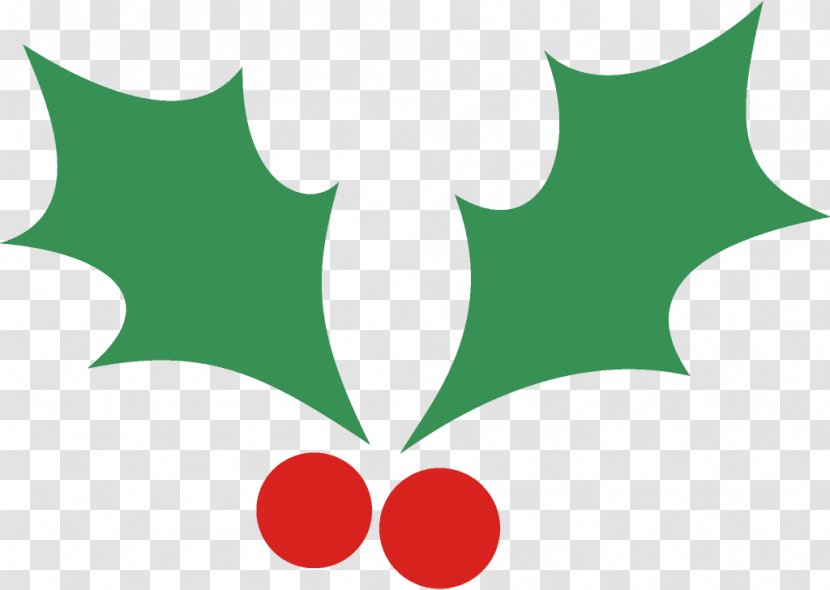 Jingle Bells Christmas - Holly - Symbol Tree Transparent PNG